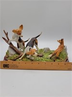 Porcelain Hunting Dogs by Andrea