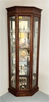 Lighted Corner Curio Cabinet *CABINET ONLY*
