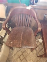 Vintage Mid Century Wood Chair