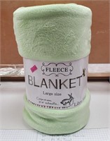 Green Jumbo Fleece Blanket - 180cmx200cm