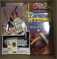 Assorted Sports Ephemera, Magazines