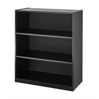 Mainstays 3 Shelf Bookcase Black