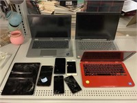 Laptops, tablets. Electronics