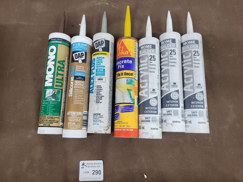 Caulking tubes and more