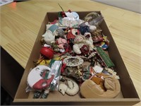 Christmas ornaments lot.