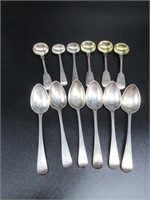 12 Spoons / Cuillères - Sterling Silver