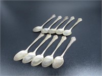 10 Spoons / Cuillères - Sterling Silver, 5"
