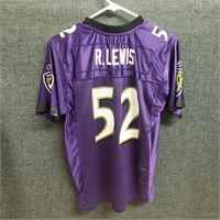 Ray Lewis,Ravens,Reebok,Jersey,Size L 14-16