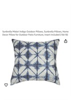 Sunbrella Midori Indigo Outdoor Pillows