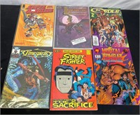 6 Assorted Comics