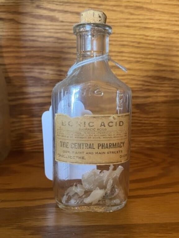 The Central Pharmacy Chillicothe, Ohio Bottle