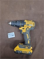 20v Dewalt drill with battery