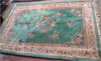 Approx. 6'x9' Chinese wool carpet