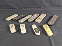 Set of Vintage Remote Controls