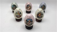 Mj Hummel Porcelain Easter Eggs 1993-1994