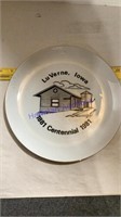 Luverne IA Centennial plate 1981