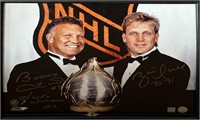 Bobby and Brett Hull NHL Signed Photo Print