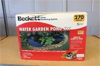 Beckett 6' x 4' Water Garden Pond Kit Retails $150