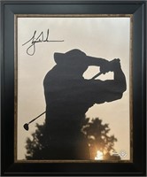 Tiger Woods PGA Golf Signed Canvas