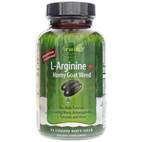 Irwin Naturals L-Arginine + Horny Goat Weed 75 Liq
