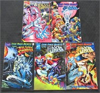 (5) Marvel Silver Surfer Comic Books