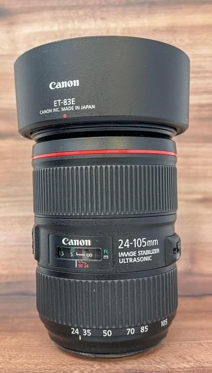 Canon 24-105mm Lens & XS-PRo Digital B+W 77 007