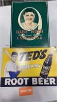 Baseball Advertising Signs