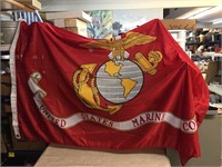 MARINE CORP FLAG /  NEW IN PACKAGE