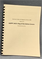 Reprint of Happy Jack King of the Eskimo Carvers
