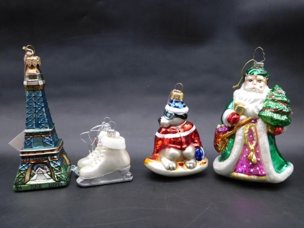 LANDMARK CREATIONS CHRISTMAS TREE ORNAMENTS VINTAG