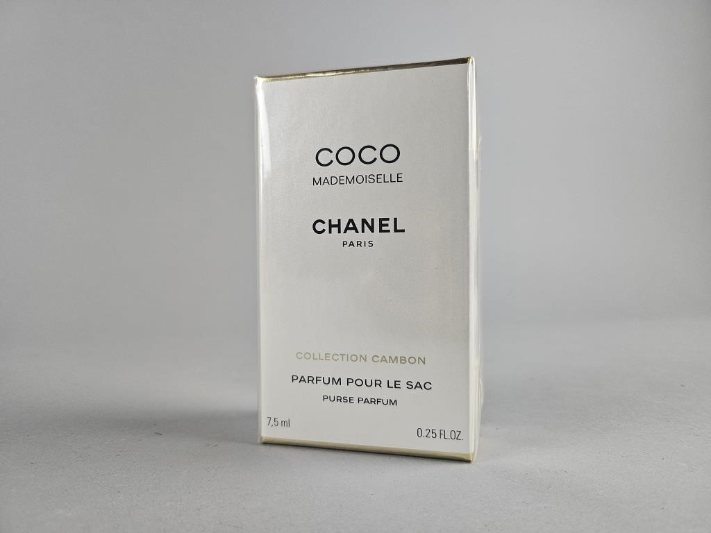 New Vtg Coco Mademoiselle & Chanel Purse Parfum