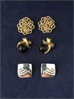 Vintage Collection of Fashion Clip On Earrings