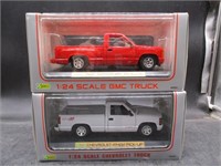 GMC & Chevy Die Cast Trucks
