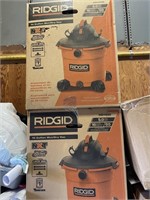 NEW RIDGID SHOP VACS