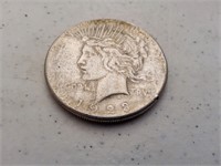 1923 Peace dollar
