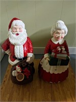 Vintage Santa & Mrs. Claus