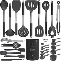 WFF4607  oannao Silicone Cooking Set (Grey)