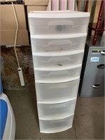 Plastic multi drawer organizer