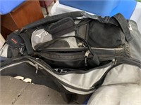 Baseball bag and supplies - loaded
