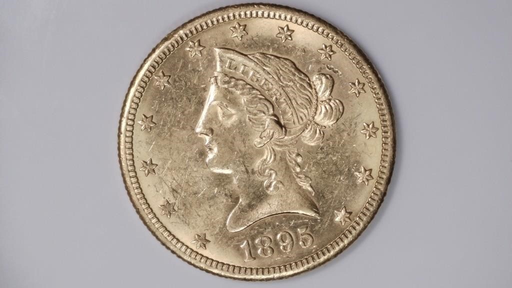 1895-O Liberty Head Gold $10