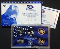 2004 Statehood Quarter Proof Set MIB