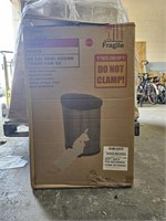 New Mainstay 54L Semi Round Trash Can