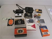 Lot of Vintage Cameras & Accessories -