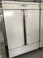2dr S/S Freezer on Wheels - as new