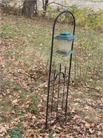 Planter stand metal with hanging unit