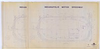(2) Maps / Blueprints of 1993 Indy Motor Speedway