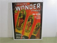 Framed Thrilling Wonder Stories Poster