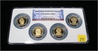 2008-S Presidential dollars, NGC slab certified