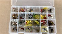 Tackle box of poppers