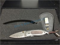 Luxury knife Damascus steel